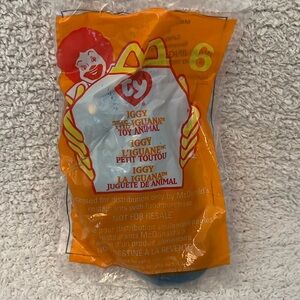 Mini beanie baby iggy the iguana